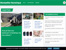 Tablet Screenshot of montpelliernumerique.fr